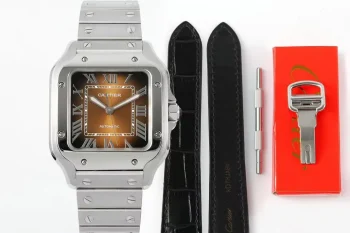Cartier Santos Cartier Brown Superclone